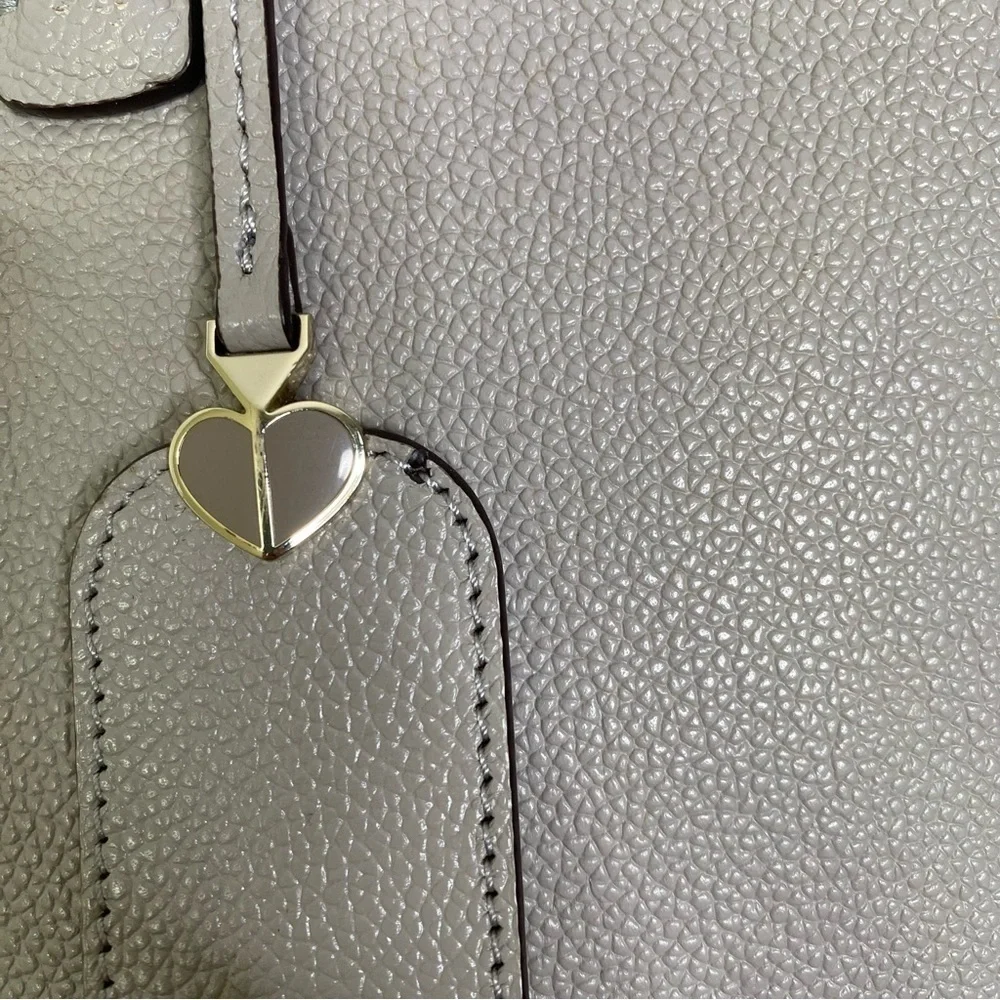 Kate Spade New York Margaux Large Gray Tote Bag